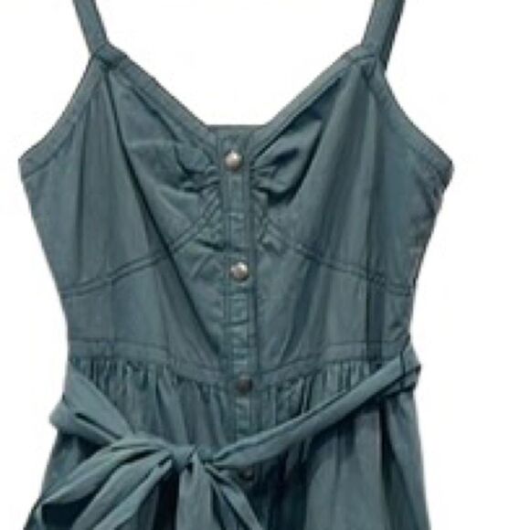 Zac Posen‎ for Target Women’s Dress Chambray Bustier Bodice Bubble Skirt Sm Blue - Picture 2 of 10